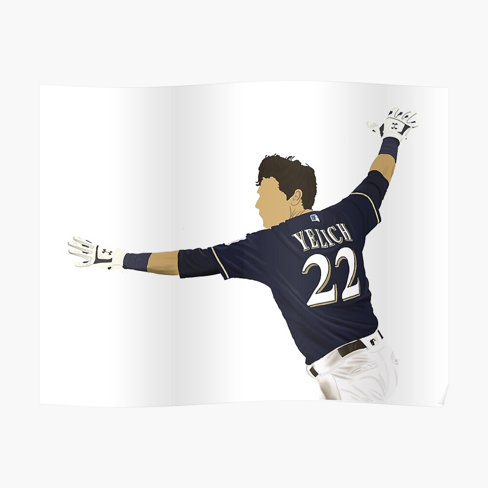 Milwaukee Brewers: Christian Yelich 2021 - MLB Removable Wall Adhesive Wall Decal XL