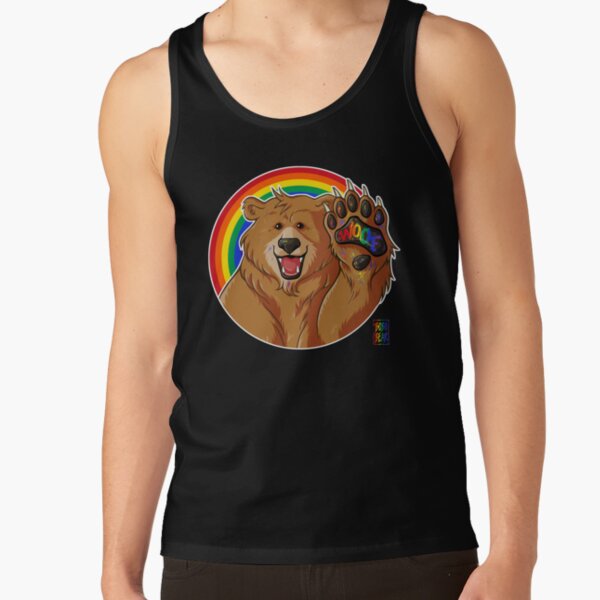 BOBO LIKES TO WOOF - GAY PRIDE Tank Top
