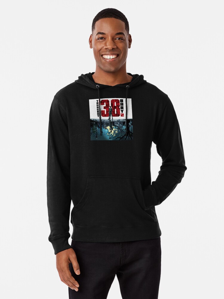 38 Baby 2 YoungBoy Album Cover Lightweight Hoodie