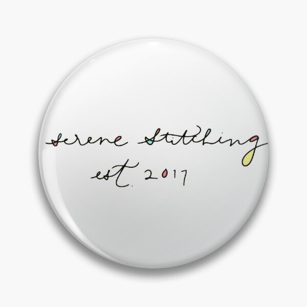 Item preview, serene stitching by m logo designed and sold by Marissa Cardena.