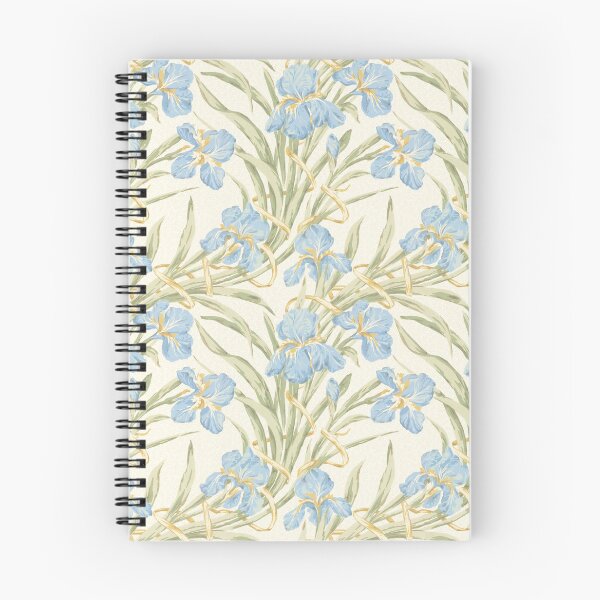 Artikelvorschau, Vintage blaue Iris entworfen und verkauft von Grafixmom.