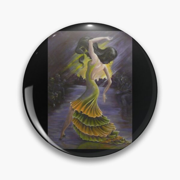 Item preview, Night in Havana, Orange and Green Dancer designed and sold by art-by-salazar.