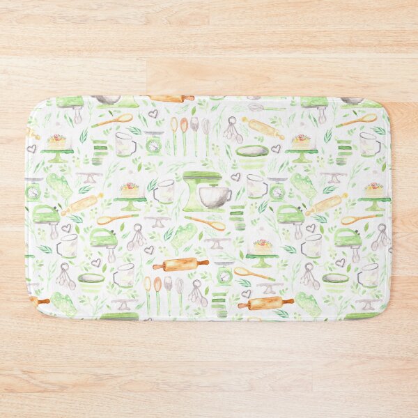 Item preview, Watercolor Baking Pattern designed and sold by Harpley Design Studio.