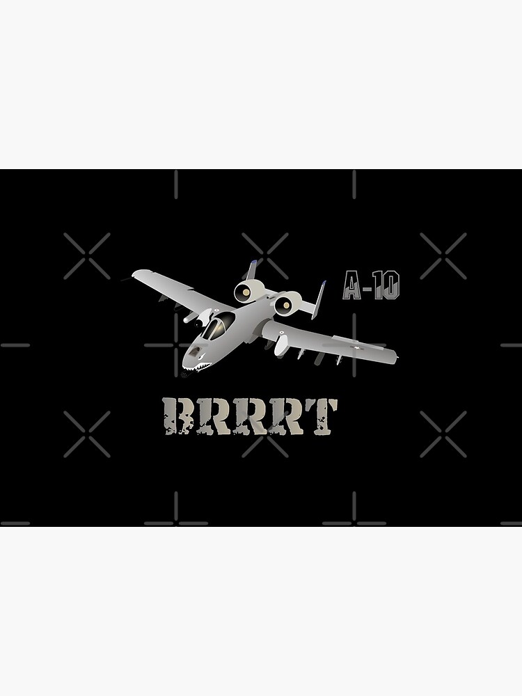 "A-10 Warthog Jet Aircraft BRRRT" Mask for Sale by NorseTech | Redbubble