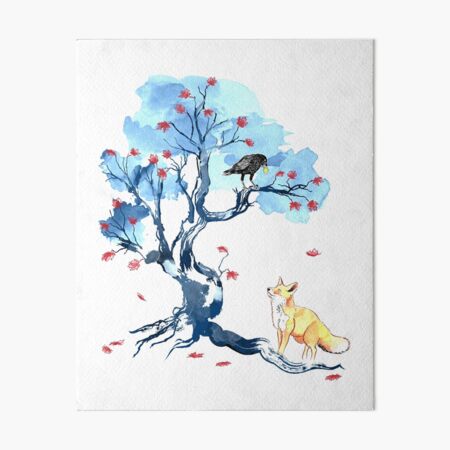 Item preview, The Fox and the Crow designed and sold by zoezowie79.