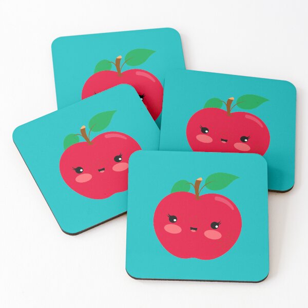 Item preview, Kawaii Illustration Apple designed and sold by Pia Kolle.