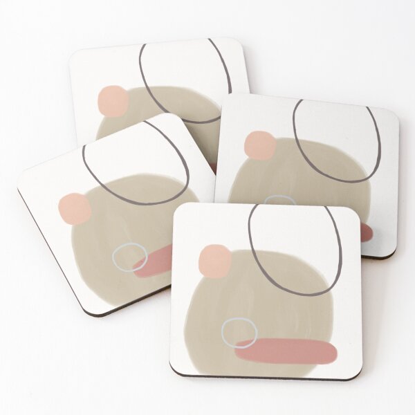Item preview, Organic Shapes Neutral Colors designed and sold by trajeado14.