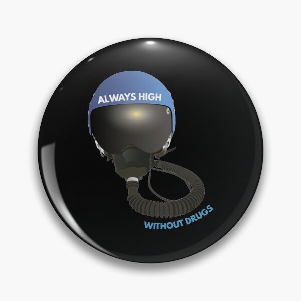 Item preview, Pilot Helmet Always High Pun designed and sold by NorseTech.