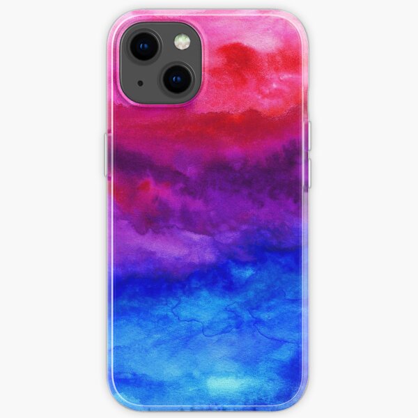 Here Now - Abstract Ombre Watercolor iPhone Soft Case