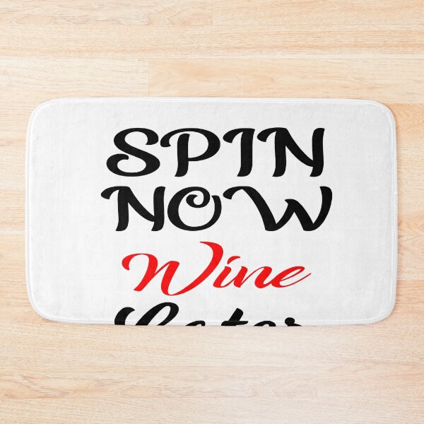 Item preview, Racer Back Workout Tank: Spin Now, Wine Later - Work Out Shirt, Gym Gear, Do You Even Gift, For Her, For Shoppers, Exercise Wear designed and sold by Noui Barka.