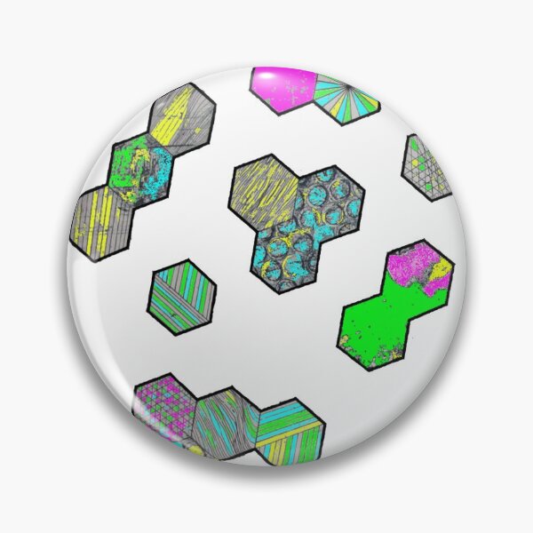 Item preview, Hexagons designed and sold by BunnyBeeperBopp.
