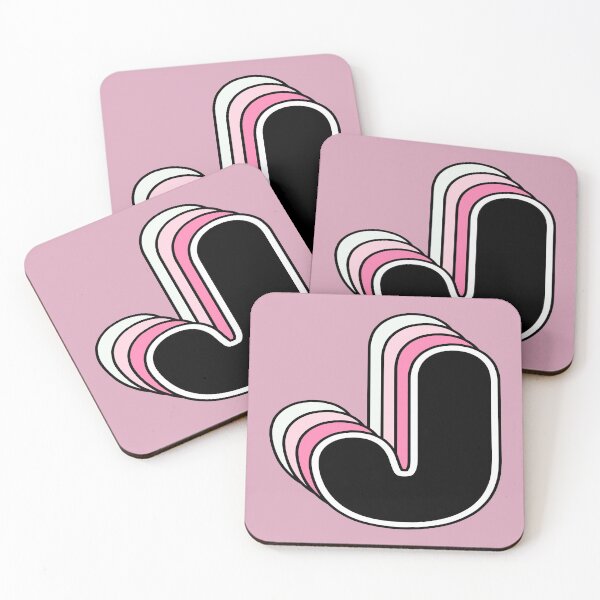 Item preview, J letter, retro, alphabet designed and sold by OkihanaShop.