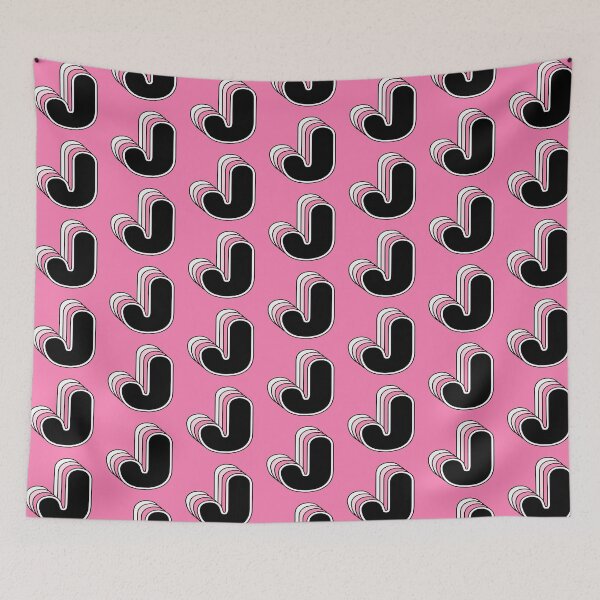 Item preview, J letter, retro, alphabet designed and sold by OkihanaShop.