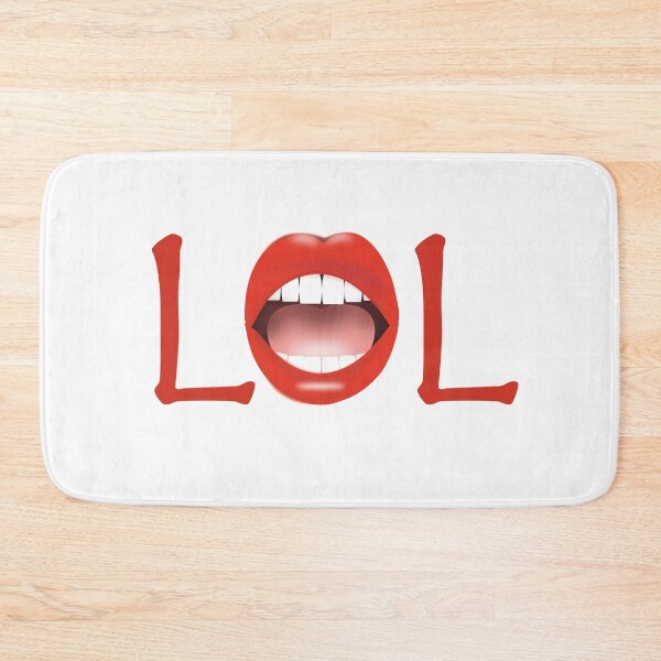 Item preview, Lol lips face mask designed and sold by designInk.