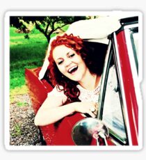 Car Singer Sticker