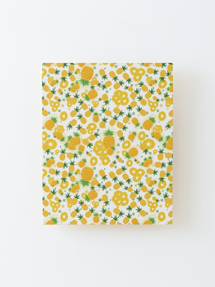 Alternate view of Pineapple Party Mounted Print