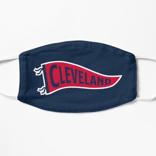 Cleveland Pennant - Blue Flat Mask