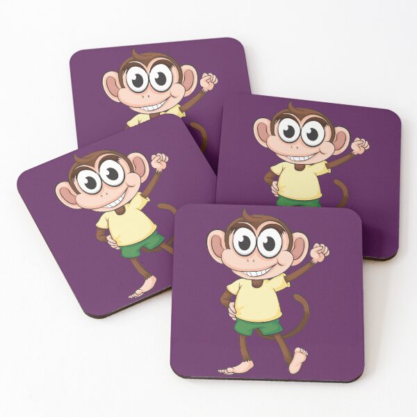 Item preview, Funny cute cartoon monkey designed and sold by amrmab.