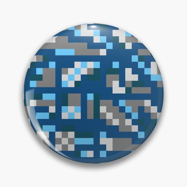 Item preview, Pixel pattern Pantone classic blue designed and sold by Bee-.