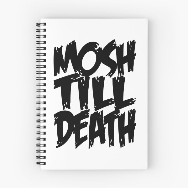 Item preview, Mosh Till Death designed and sold by KillbotClothing.