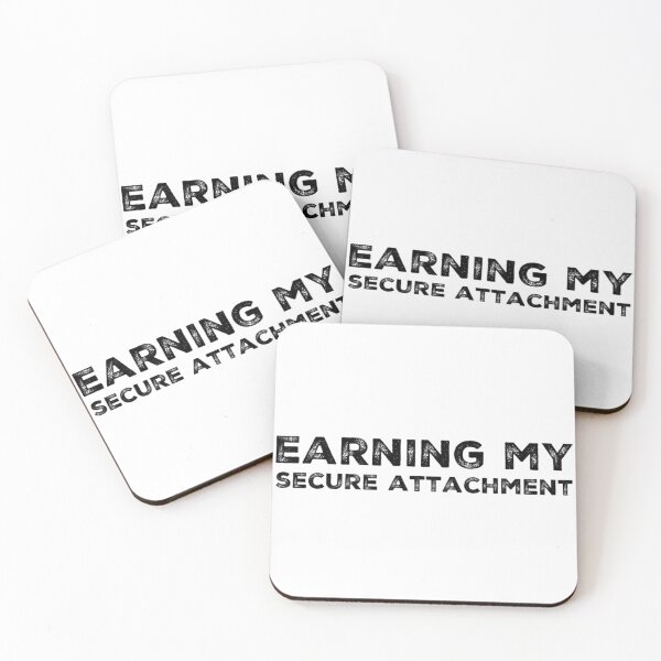 Item preview, Earning My Secure Attachment (Black) designed and sold by epicinitiator.