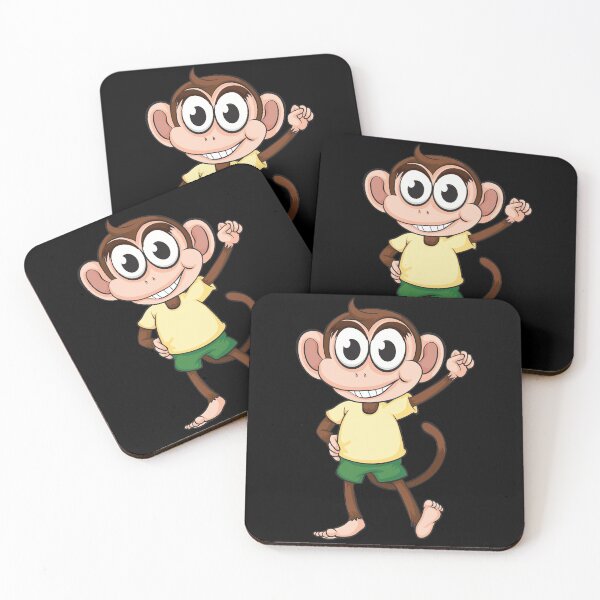 Item preview, Funny cute cartoon monkey designed and sold by amrmab.