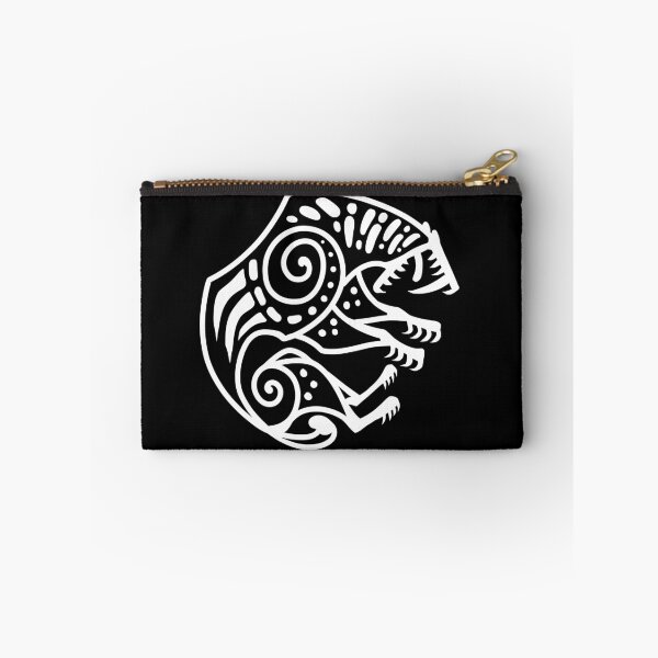 Item preview, White Smilodon/Saber toothed cat Glyph White designed and sold by PaleoPanthera.
