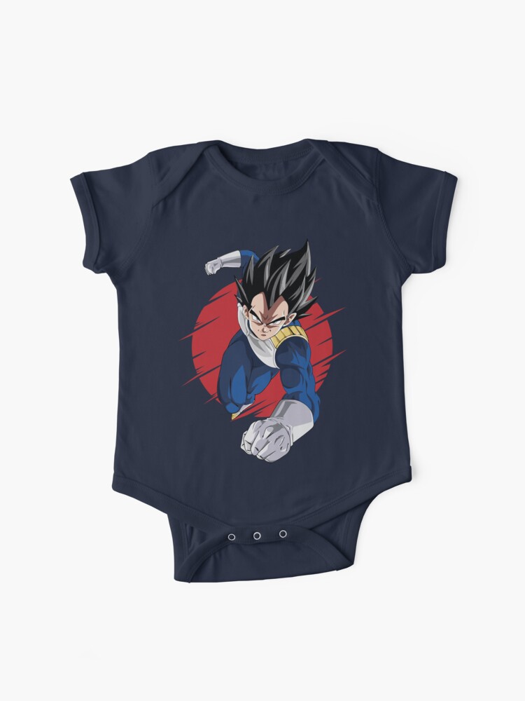 Dragon Ball Z Anime Vegeta Baby One Piece By Moni Art Redbubble