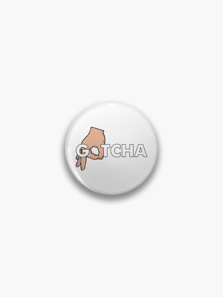 Gotcha Made You Look Funny Finger Circle Hand Game Magnet