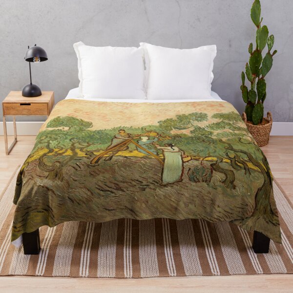 Item preview, Women Picking Olives by Vincent van Gogh designed and sold by Pavel Polyansky.