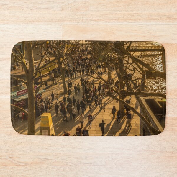Item preview, Silhouette of crowd in London designed and sold by RezieMart.
