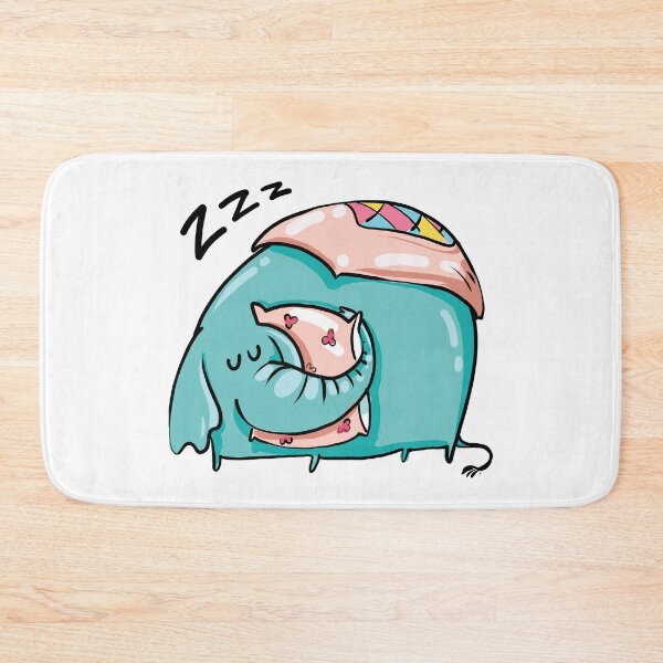 Item preview, Lindo elefante azul para dormir designed and sold by AnastasiaDesign.