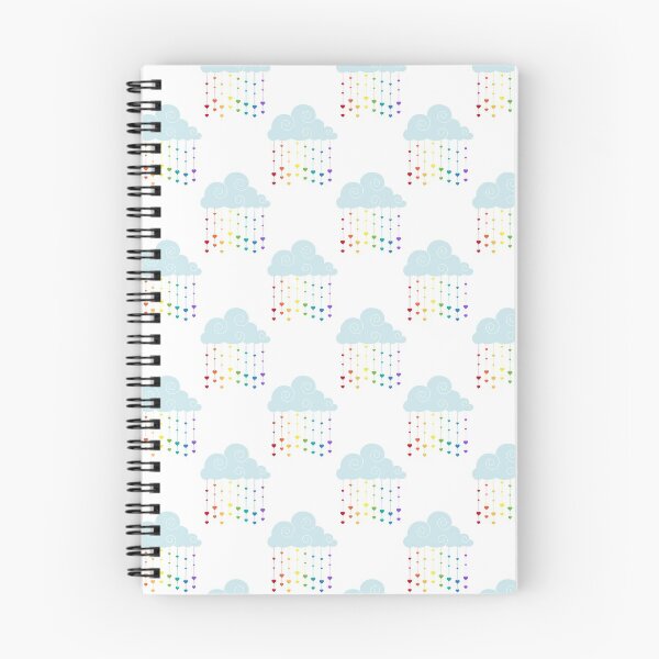 Item preview, Cloud and Dangle Colorful Raindrop Pattern designed and sold by digitalvintage.
