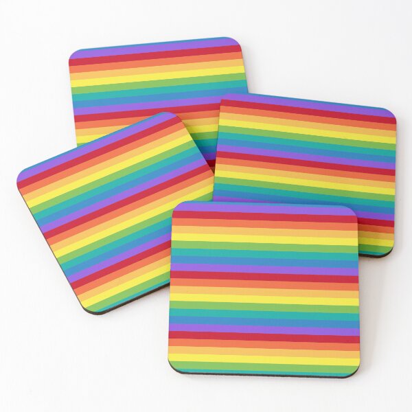 Artikelvorschau, Stripe Rainbow Pattern entworfen und verkauft von digitalvintage.