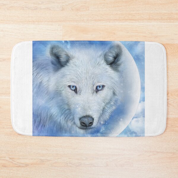 Item preview, White Wolf Moon designed and sold by Carol  Cavalaris.