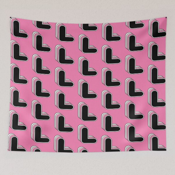 Item preview, L letter, retro, alphabet designed and sold by OkihanaShop.