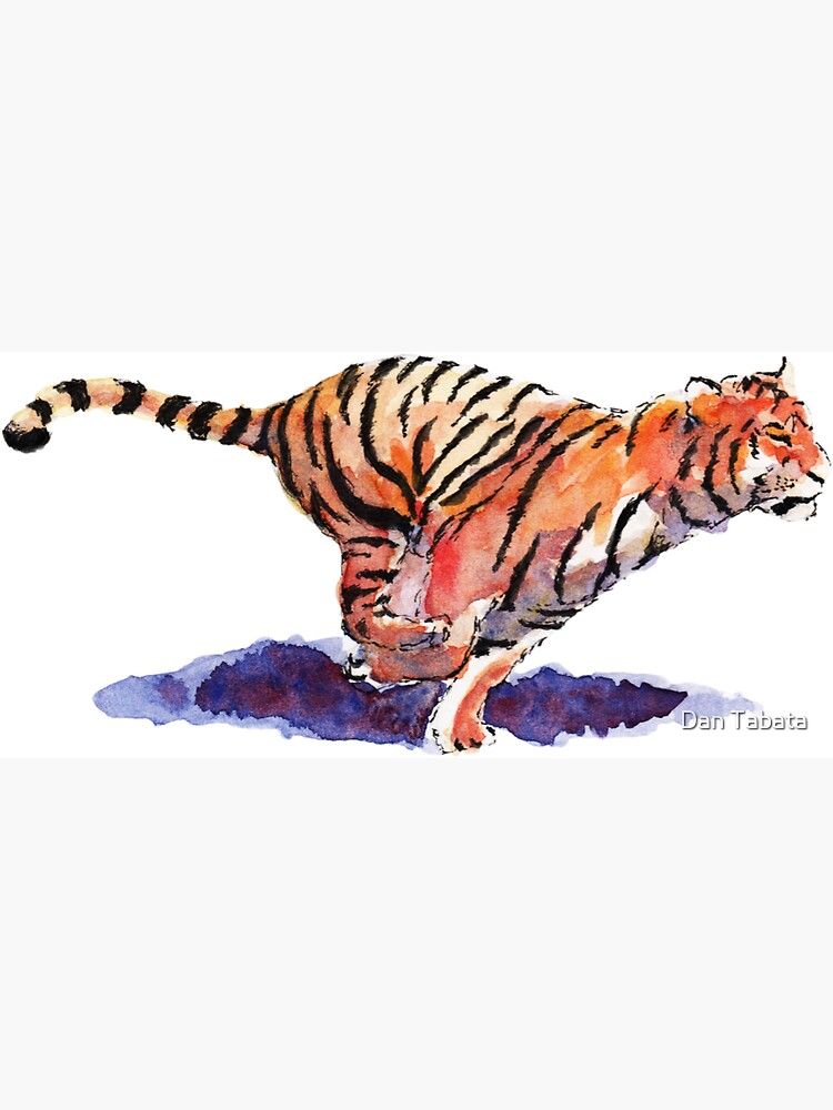 The Tiger - purple version by dmtab