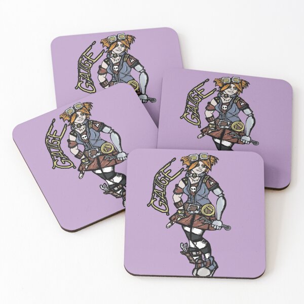Gaige The Mechromancer Coasters (Set of 4)