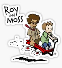 Roy and Moss Sticker