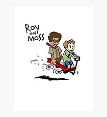 Roy and Moss Photographic Print