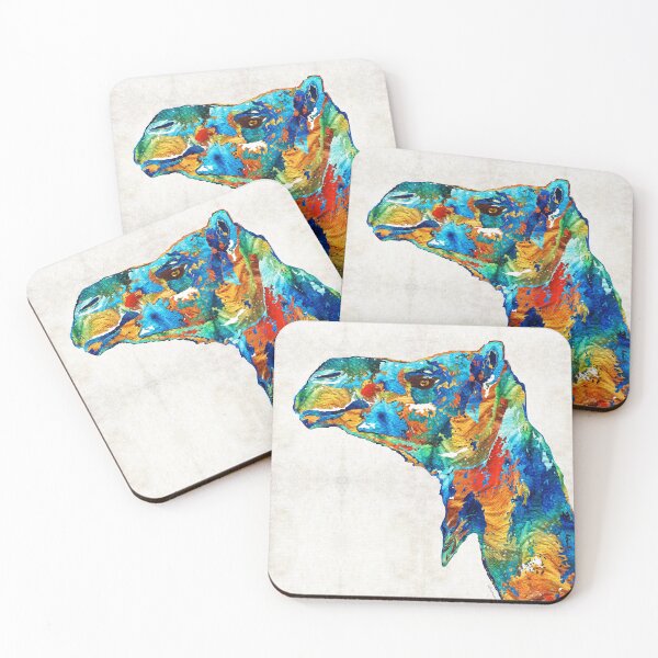 Item preview, Colorful Camel Art by Sharon Cummings designed and sold by Sharon Cummings Art.