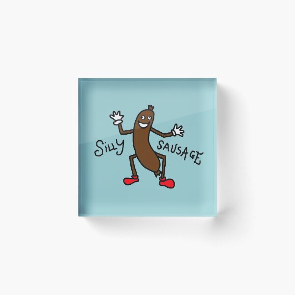 Item preview, Silly Sausage Cartoon designed and sold by jaggerstudios.