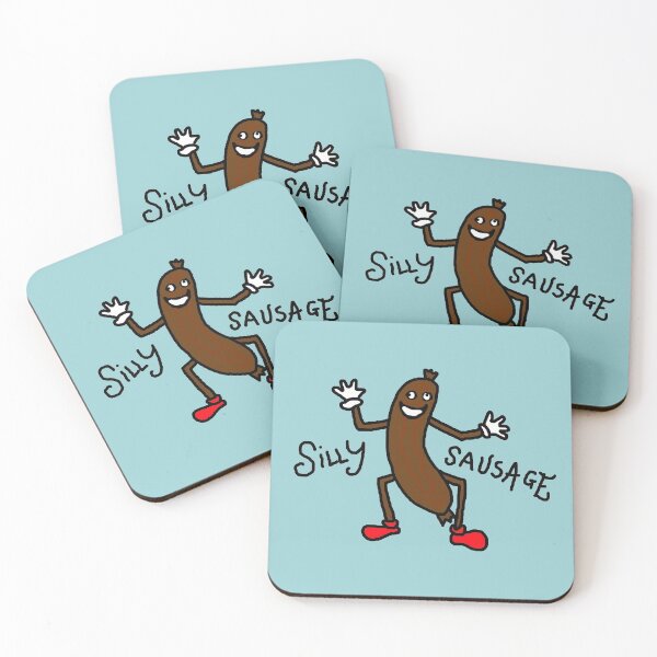 Item preview, Silly Sausage Cartoon designed and sold by jaggerstudios.
