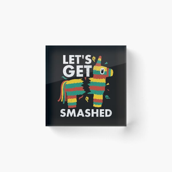 Item preview, Cinco de Mayo Let's Get Smashed Pinata designed and sold by EstelleStar.