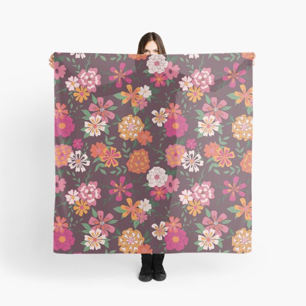 Item preview, Maroon Viney Floral designed and sold by StudioPosies.