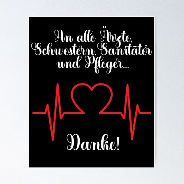 Artikelvorschau, An alle Ärzte, Krankenschwester, Sanitäter & Pfleger - Danke - Geschenk entworfen und verkauft von Lenny Stahl.