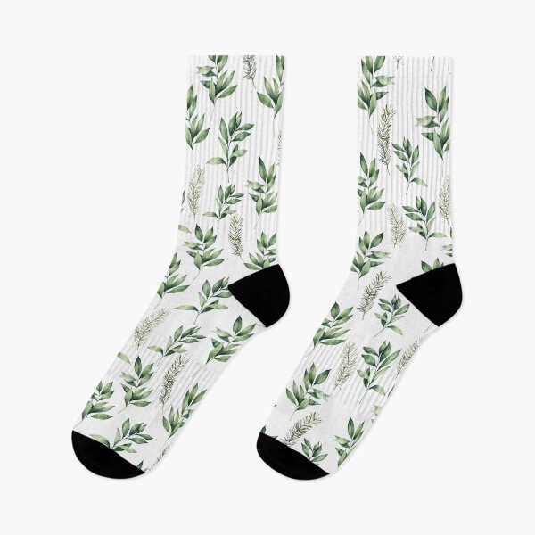 Item preview, Eucalyptus and pine branch. Watercolor greenery  designed and sold by derbisheva.