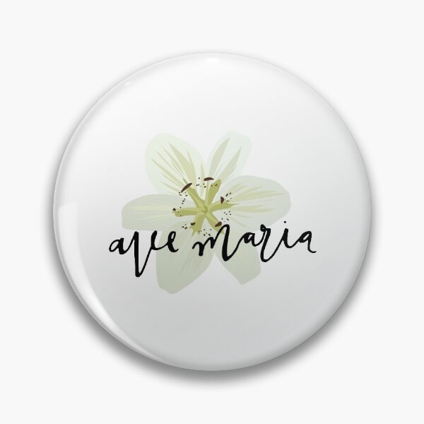 Item preview, Ave Maria designed and sold by Marian Heart Design.