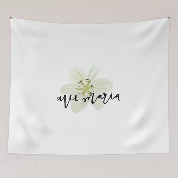 Item preview, Ave Maria designed and sold by Marian Heart Design.