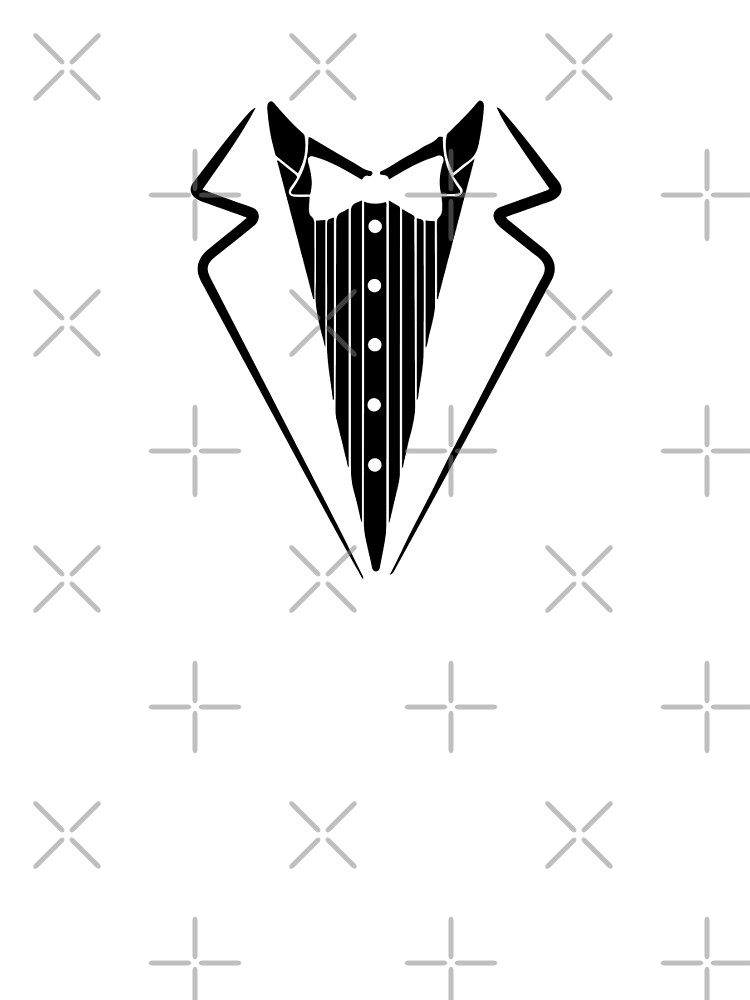 Fake Bow Tie, Tuxedo T-shirt by lolotees